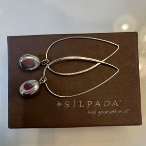 Silpada Sterling Silver Drop Earrings